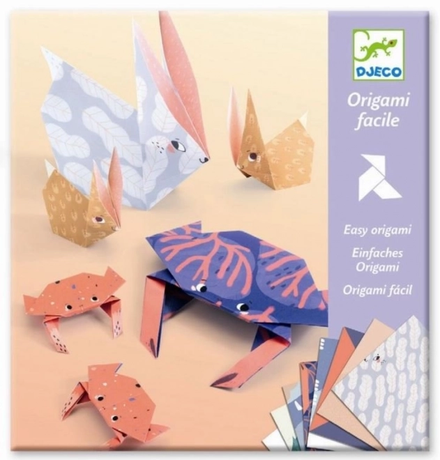 Origami familii de animale Djeco