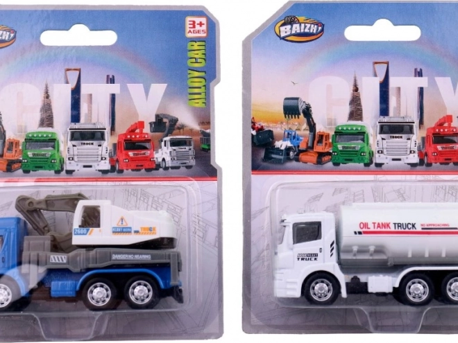 Set de mașini de construcții - 6 tipuri