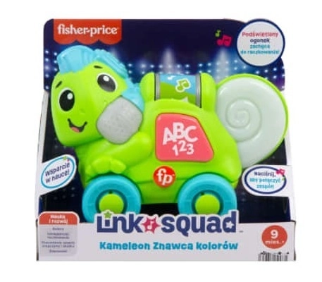 Cameleon interactiv cunoscător de culori Link Squad