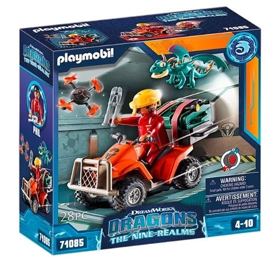 Set Figuri Dragons Icaris ATV & Phil