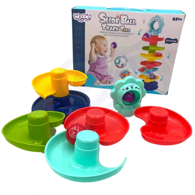 Turn de joacă spiral WOOPIE pentru bebeluși
