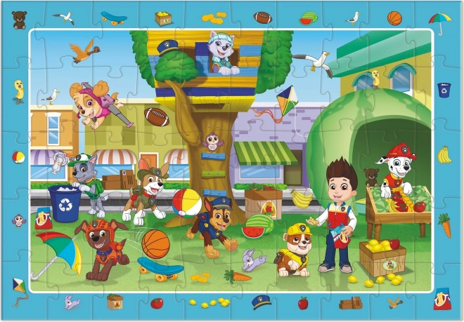 Puzzle de căutare cu imagini Patrula Cățelușilor 50 piese