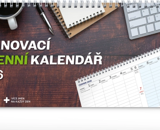 Calendar de birou Muncă 2026 14 zile