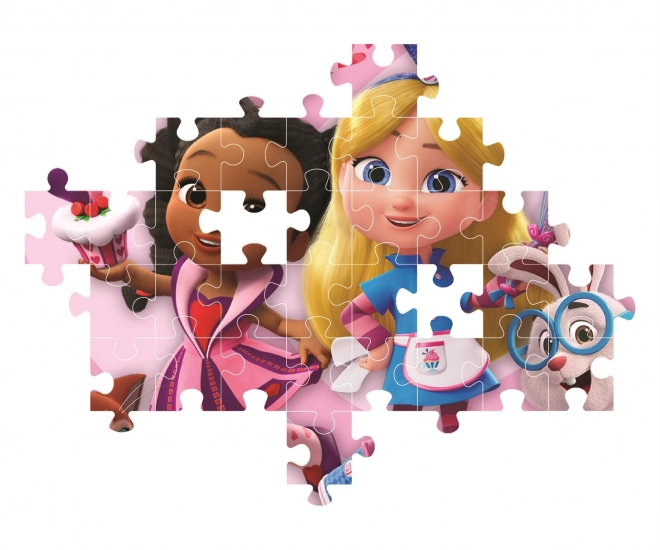 Puzzle CLEMENTONI Alenciu în Țara Minunilor 104 piese