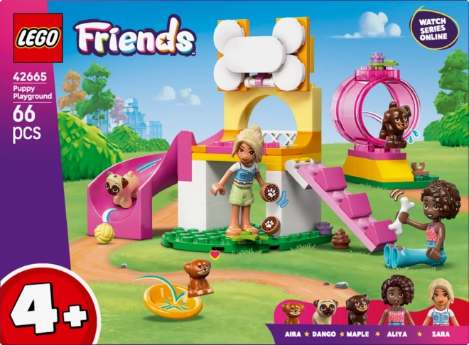 LEGO Friends Loc de Joacă pentru Căţeluşi