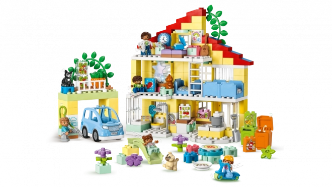 Casă de familie 3 în 1 LEGO DUPLO