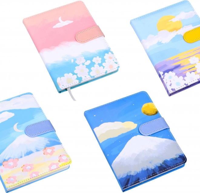 Bloc magnetic pentru notițe 13 × 17,5 cm, 100 de pagini