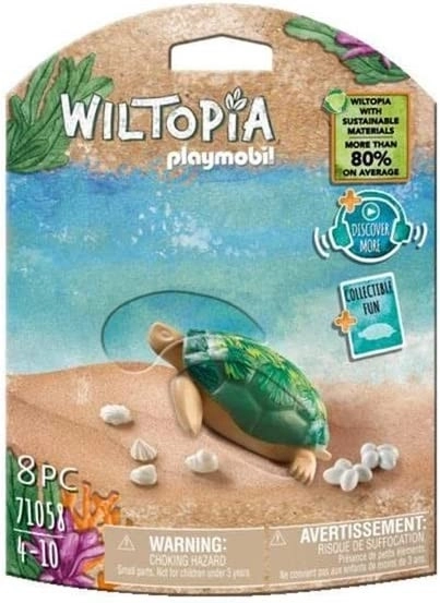 Set figurine Playmobil Wiltopia – Broască țestoasă uriașă