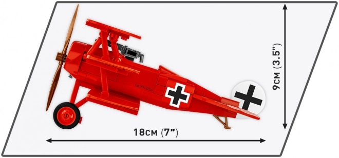 Klocki Fokker Dr.1 Baronul Roșu