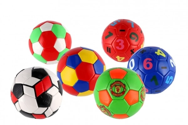 Minge fotbal junior mic 15cm piele mix culori