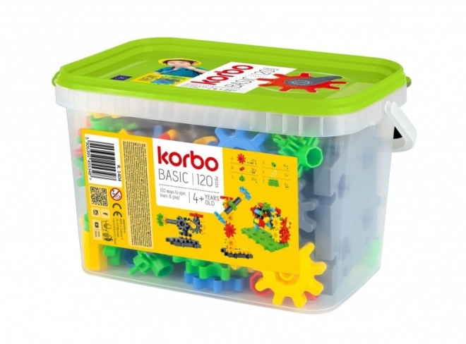 Set de construcție Korbo Basic 120