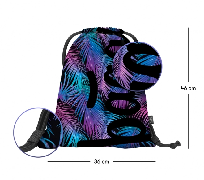 BAAGL 3 SET Core Palm: rucsac, penar, sac