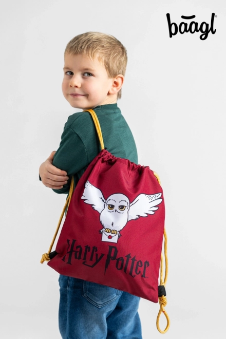 Săculeț pentru preșcolari Harry Potter Hedwig