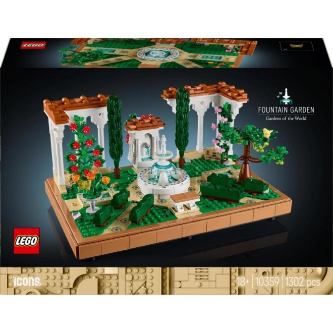 Fântână de grădină LEGO Icons