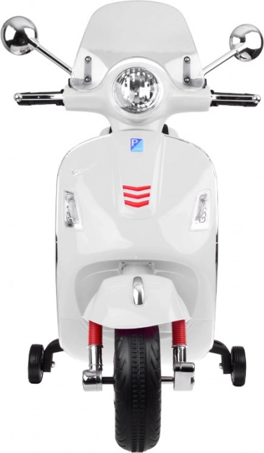 Scuter electric Vespa GTS Super pentru copii – Alb