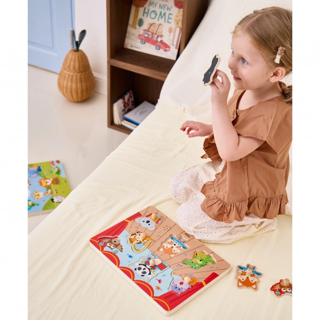 Puzzle VIGA animale muzicieni