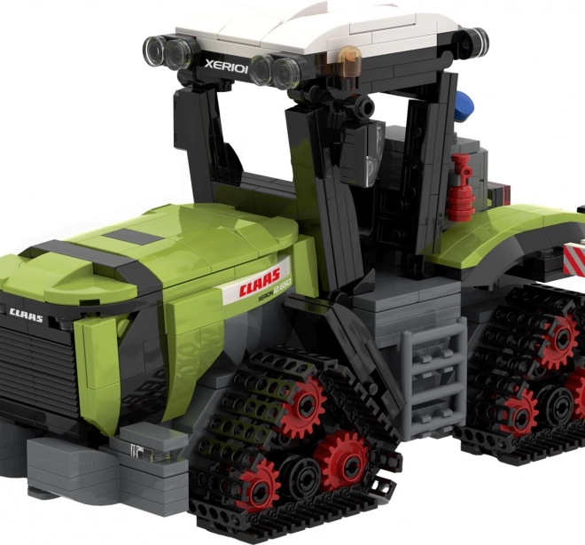 Set de construcție BRIXIES Plus Claas Xerion 12.650 Terra Trac tractor pe șenile