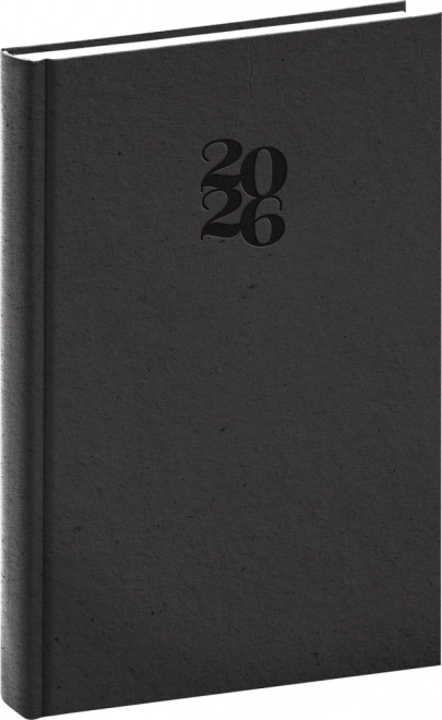 Agenda zilnică Notique Essenza 2026, cafea, 15 x 21 cm