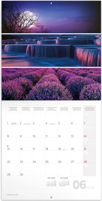 Calendar de notițe Paleta 2026