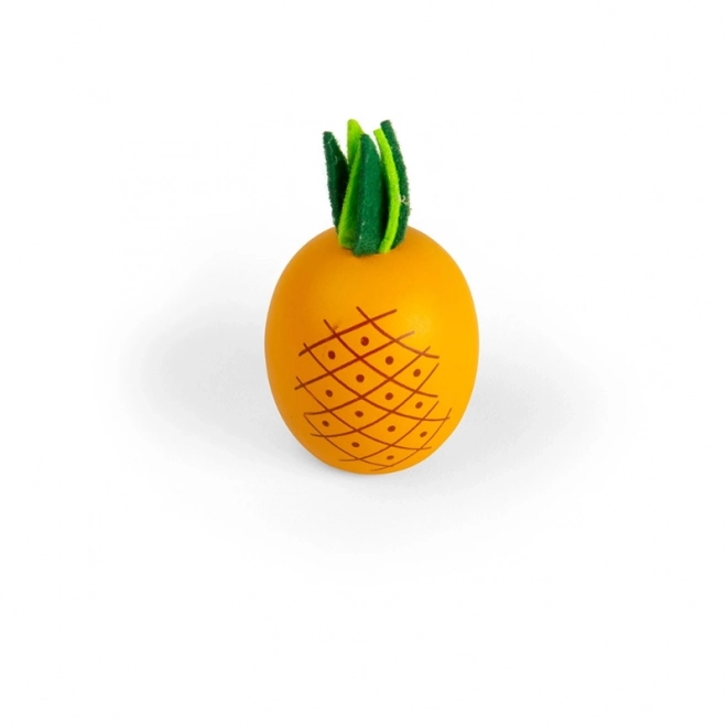 Bigjigs ananas de jucărie din lemn pentru copii