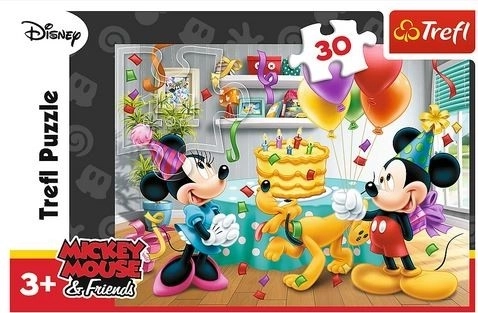 Puzzle Mickey Mouse cu 30 de piese