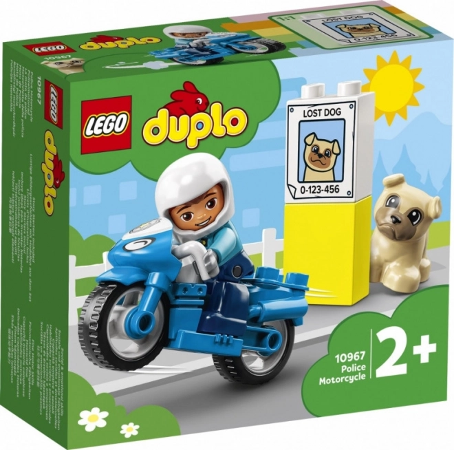 Motocicletă poliție LEGO DUPLO Town