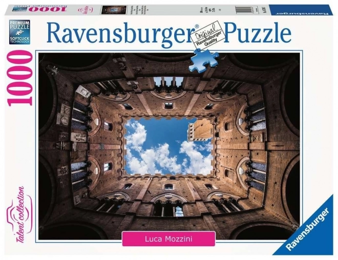 Puzzle Ravensburger Curtea Palazzo Pubblico 1000 piese