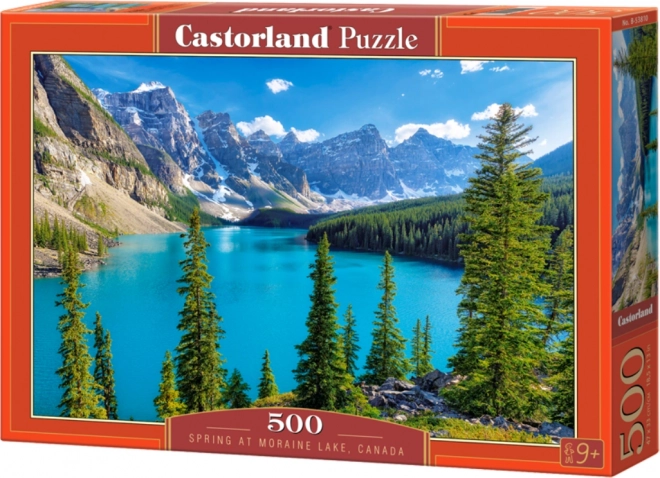 Puzzle Jezioro Moraine, 500 piese