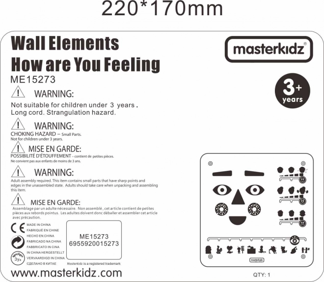 Tablă Emoții Masterkidz Montessori