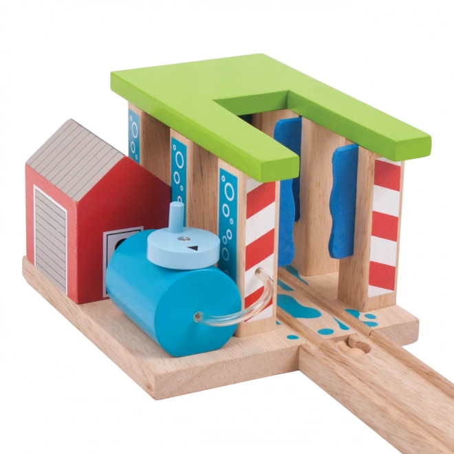 spălătorie trenuri Bigjigs Rail