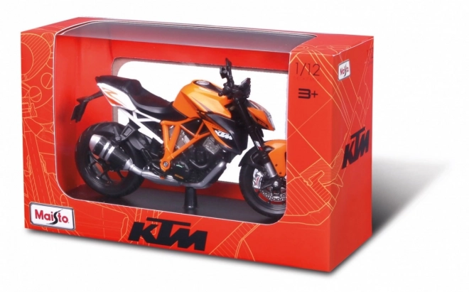 Motocicletă cu suport KTM 1290 Super Duke R scara 1:12