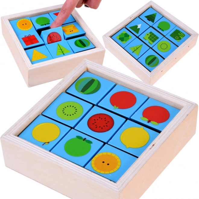 Puzzle educative din lemn