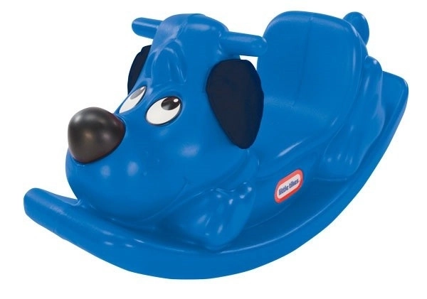 Cățeluș pe balansoar albastru Little Tikes