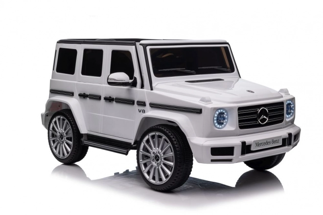 Vehicul electric Mercedes G500 alb 4x4 – Alb