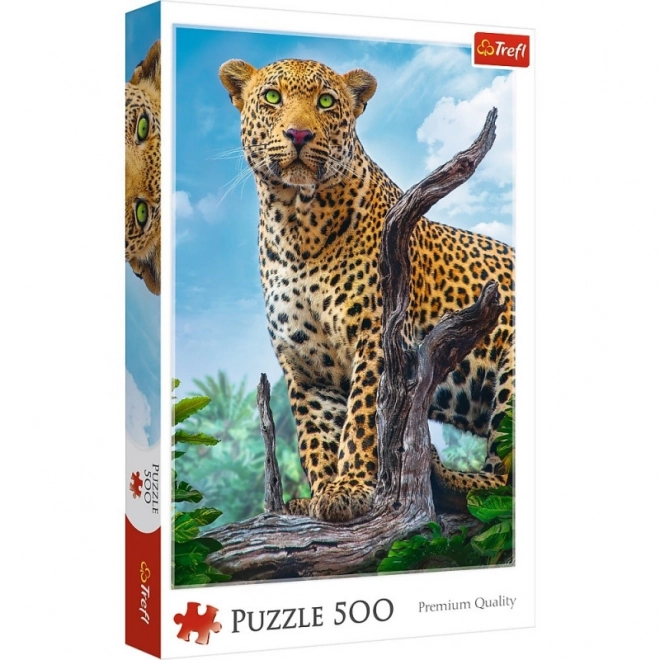 Puzzle Leopard Sălbatic 500 piese