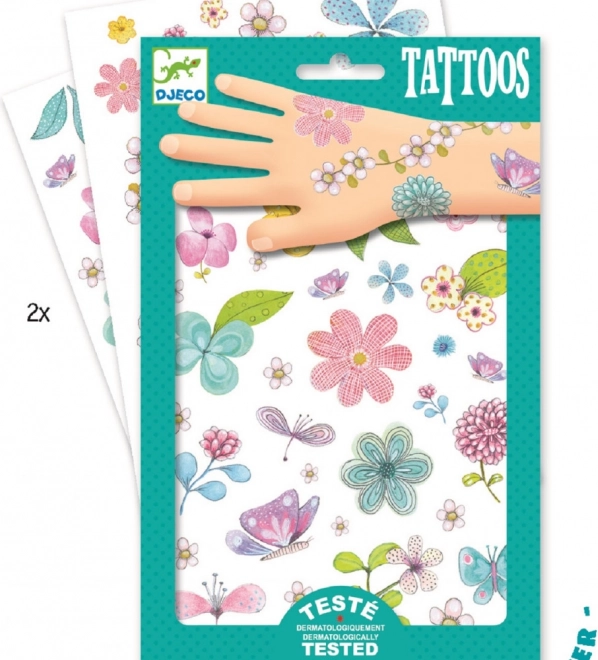 Tatuaje flori DJECO