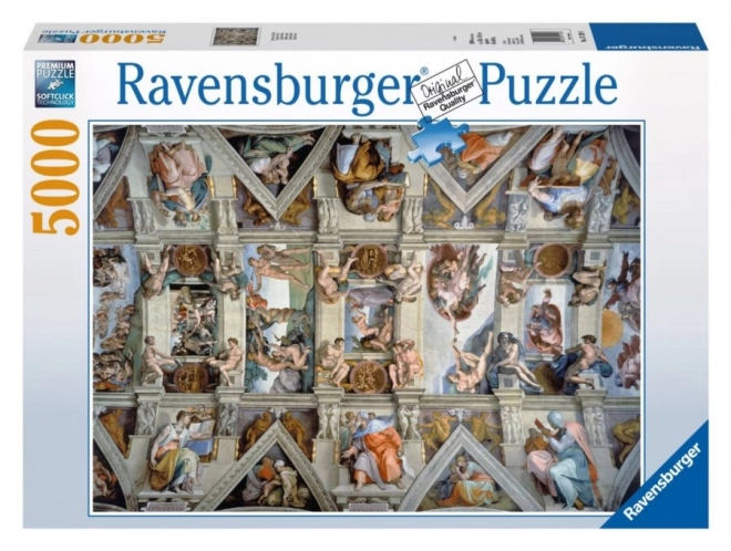 Puzzle Ravensburger Capela Sixtină 5000 piese