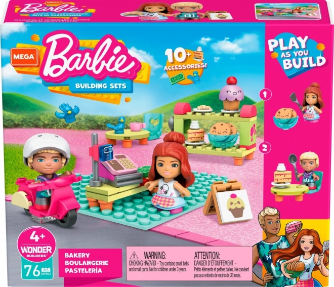 Set de construcție Barbie Cofetărie