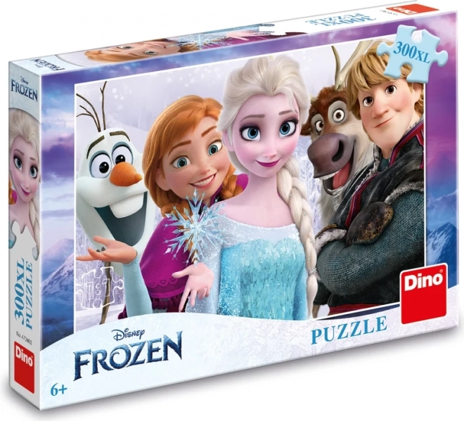 Puzzle Regatul de Gheață: Aventurile XL 300 piese