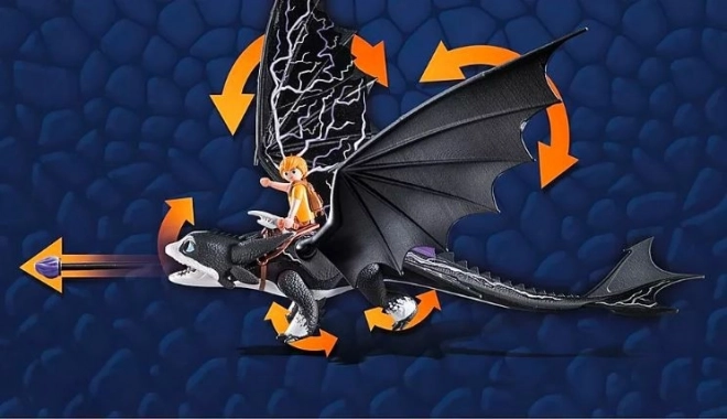 Set figurine Dragons Thunder și Tom