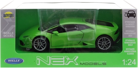 Lamborghini Huracán coupé 1:24 model metalic din plastic