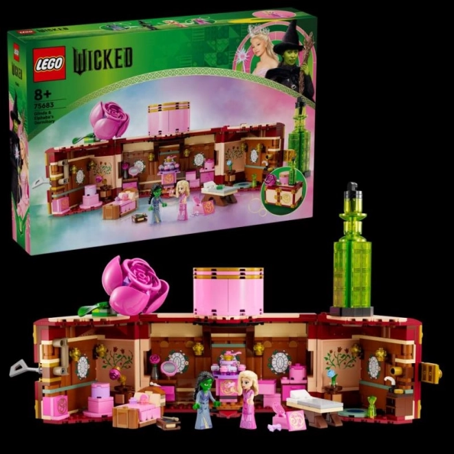 Set de construcție camera Glindy și Elphaby LEGO Wicked