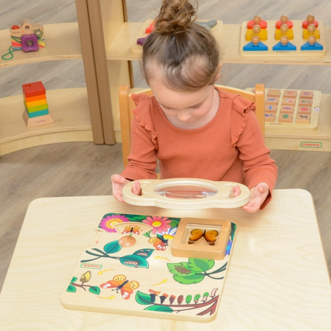 Masterkidz lupă din lemn Discovery