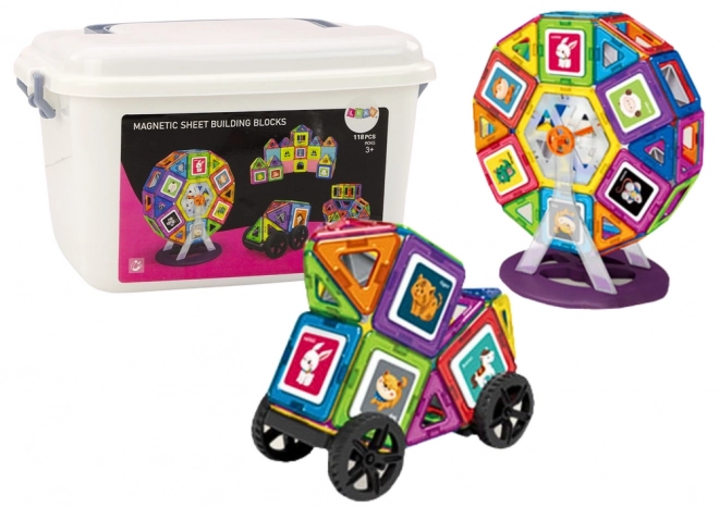 Joc creativ magnetic roata de moară