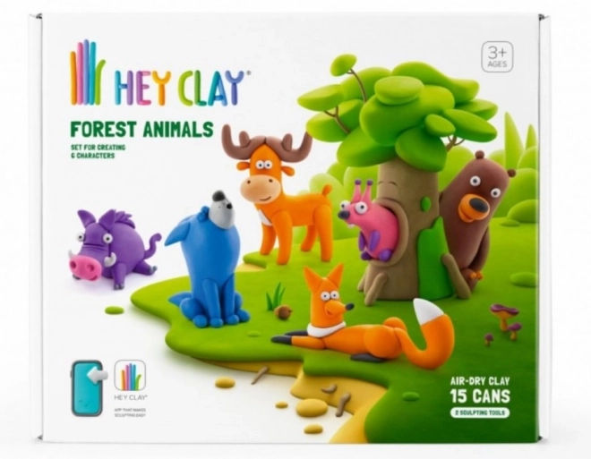 Set Hey Clay Animale din Pădure