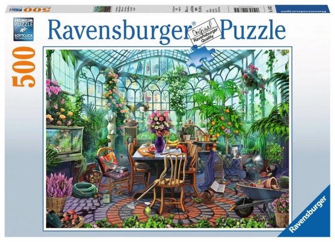 Puzzle Ravensburger În seră 500 de piese