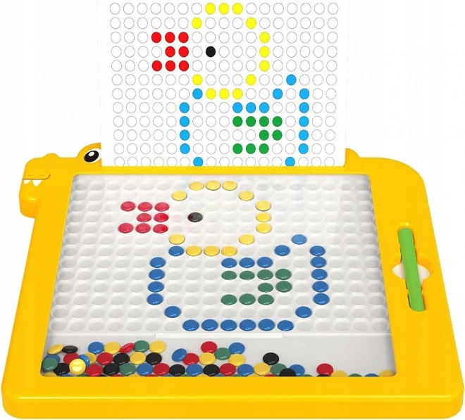 Tablă magnetică pentru copii cu MagPad Dinozaur