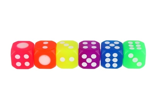 Cub de joc din silicon neon luminos