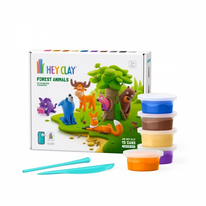 Set Hey Clay Animale din Pădure