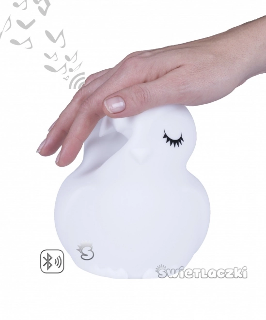 Lampă de noapte din silicon cu difuzor Bluetooth Bufnița HU HU